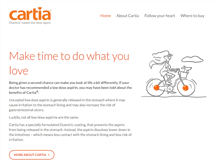 Tablet Screenshot of cartia.com.au